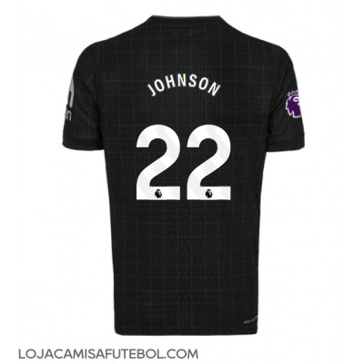 Camisa de Futebol Tottenham Hotspur Brennan Johnson #22 Equipamento Secundário 2025-26 Manga Curta Camisa de Futebol Tottenham Hotspur Brennan Johnson #22 Equipamento Secundário 2025-26 Manga Curta
